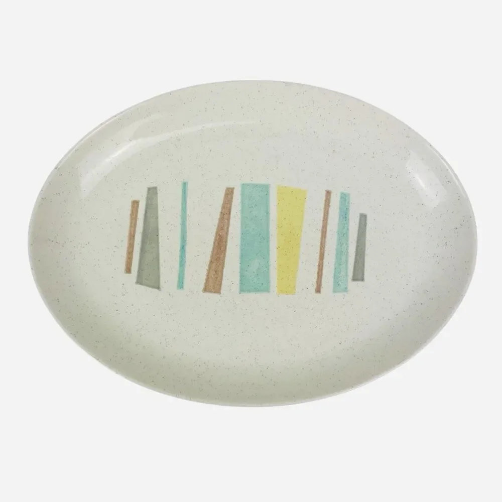 Vintage Vernonware Anytime MCM Atomic 13.5